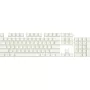 Raktų dangtelių rinkinys REDRAGON A130 PBT Doubleshot White — keičiamieji dangteliai, PBT medžiaga, dvigubo liejimo simboliai