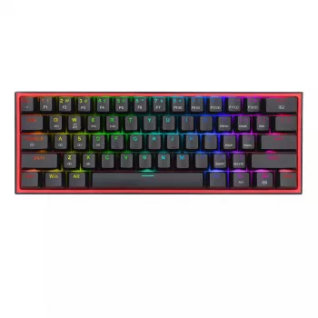Klaviatūra REDRAGON FIZZ PRO K616-RGB B Gaming USB RF Wireless Bluetooth QWERTY Juoda Raudona