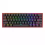 Klaviatūra REDRAGON FIZZ PRO K616-RGB B Gaming USB RF Wireless Bluetooth QWERTY Juoda Raudona