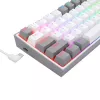 Mechaninė klaviatūra REDRAGON K617-RGB Fizz, laidinė USB, pilka balta