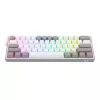 Mechaninė klaviatūra REDRAGON K617-RGB Fizz, laidinė USB, pilka balta