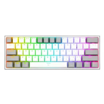Redragon K617 Fizz RGB 60% laidinė mechaninė žaidimų klaviatūra, juoda