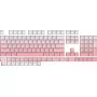 Mechaninė klaviatūra REDRAGON A139 Ombre Pink RGB apšvietimas