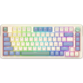 Mechaninė klaviatūra REDRAGON K673CPG-RGB-PRO — kompaktiška, RGB apšvietimas, laidinė, mechaniniai jungikliai