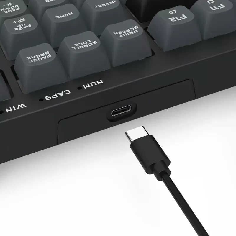 Klaviatūra REDRAGON K518-RGB-GB Crux laidinė USB juoda membraninė