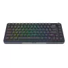 Mechaninė klaviatūra REDRAGON K708-RGB-PRO su USB, RF belaidžiu ryšiu ir Bluetooth, 1,5 m laidas, juoda, 0,76 kg