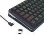Mechaninė klaviatūra REDRAGON K708-RGB-PRO su USB, RF belaidžiu ryšiu ir Bluetooth, 1,5 m laidas, juoda, 0,76 kg