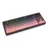 Mechaninė klaviatūra REDRAGON Antonium Pro K728SP-RGB-PRO – USB, RF belaidė, Bluetooth, juoda/rožinė