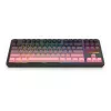 Mechaninė klaviatūra REDRAGON Antonium Pro K728SP-RGB-PRO – USB, RF belaidė, Bluetooth, juoda/rožinė