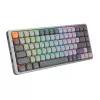 Mechaninė klaviatūra REDRAGON K652GG-RGB-PRO Azure pilka belaidė Bluetooth