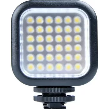 LED vaizdo šviesa Godox LED36 – 36 šviesos diodai, reguliuojamas ryškumas, kompaktiškas kameros skydelis