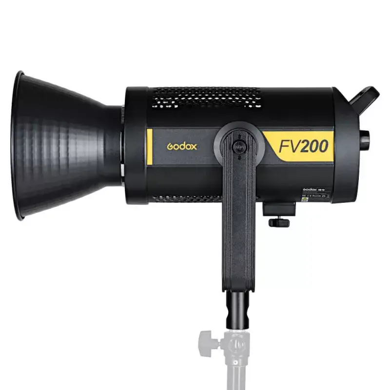 Godox FV200 studijinis hibridinis LED ir blykstės šviesos šaltinis 1/8000 s Juoda