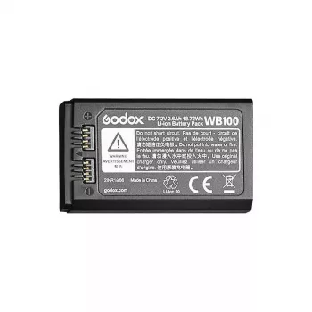 Akumuliatorinė baterija blykstei Godox WB100 Ličio jonų 2600 mAh