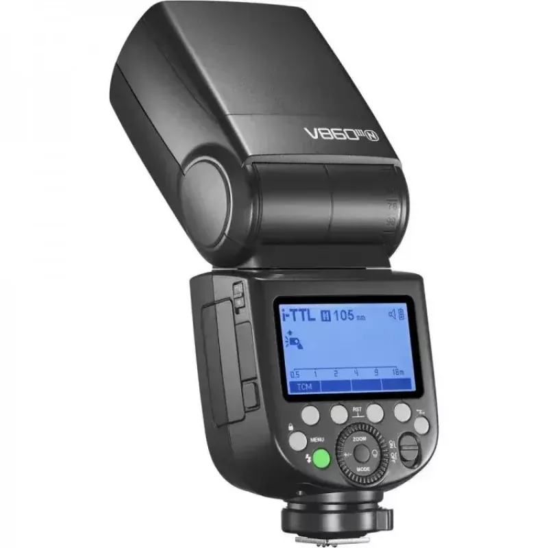 Blykstė Godox Ving V860III TTL Li-Ion Fuji Juoda 1,5 s įkrovimo laikas