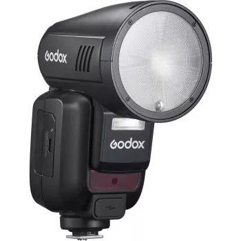 Blykstė Godox V100-F Fujifilm – nešiojama ant fotoaparato ličio jonų blykstė