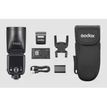 Blykstė Godox V100-O baterinė 100Ws, skirta Olympus/Panasonic fotoaparatams
