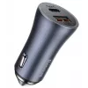 Automobilinis kroviklis Baseus TZCCJD-0G 40W Tamsiai pilkas