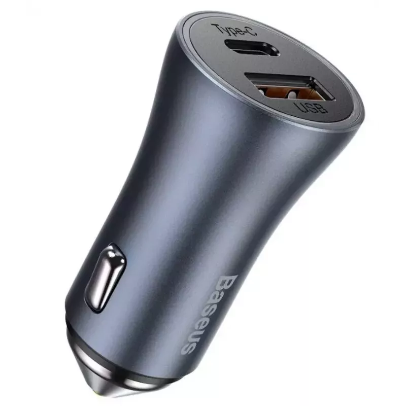 Automobilinis kroviklis Baseus TZCCJD-0G 40W Tamsiai pilkas
