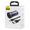 Automobilinis kroviklis Baseus TZCCJD-0G 40W Tamsiai pilkas