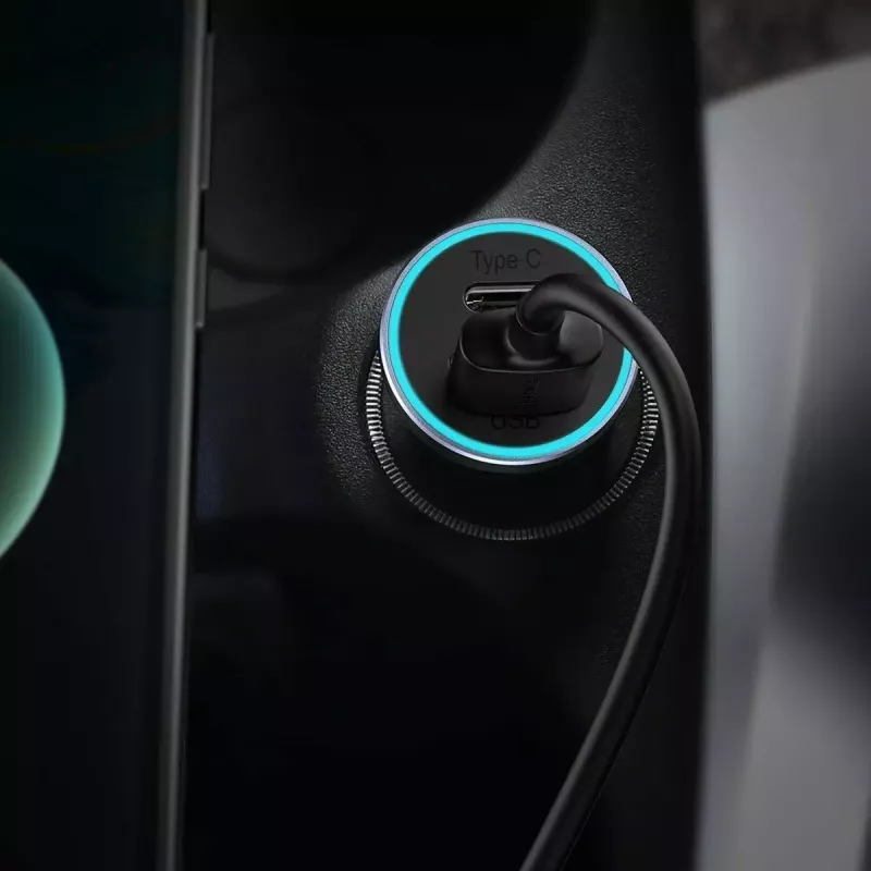 Automobilinis kroviklis Baseus TZCCJD-0G 40W Tamsiai pilkas