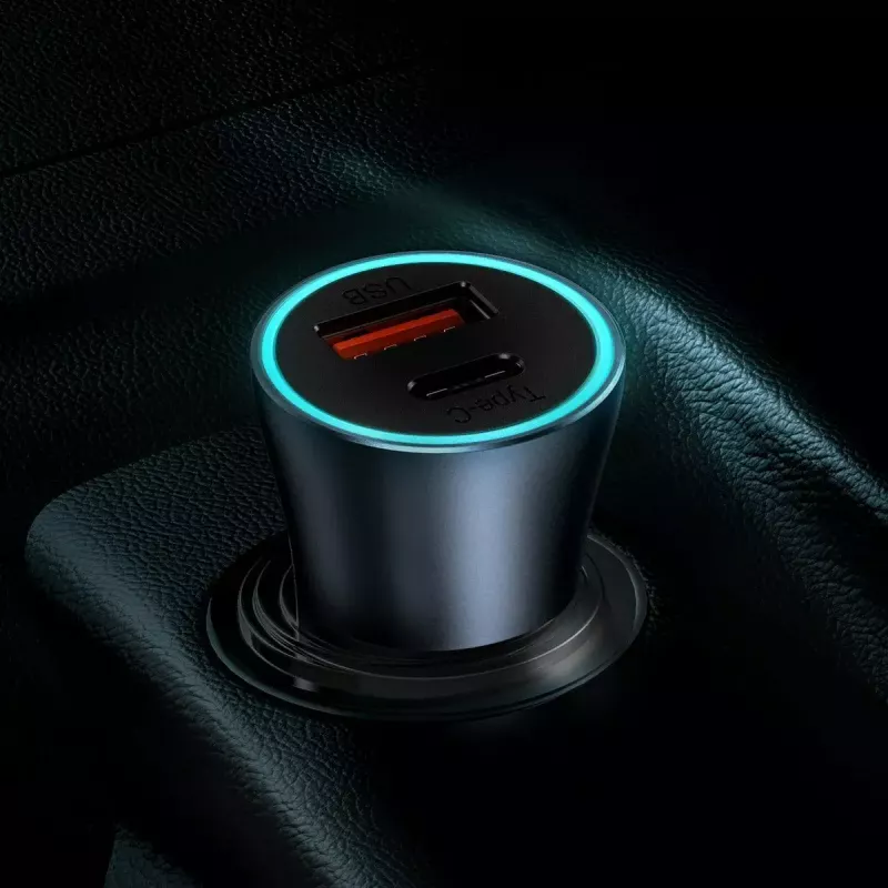 Automobilinis kroviklis Baseus TZCCJD-0G 40W Tamsiai pilkas