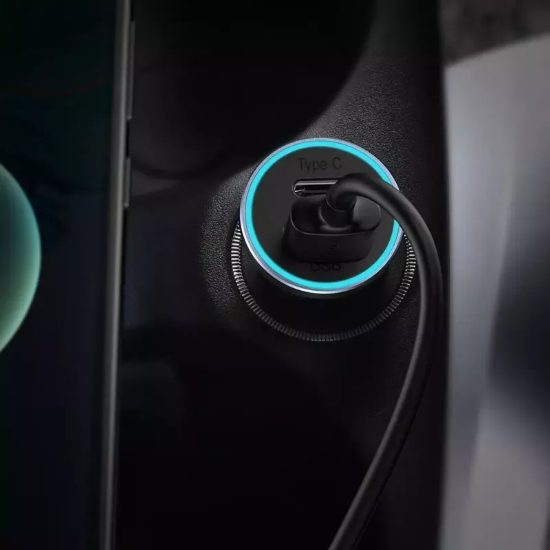 Automobilinis kroviklis Baseus TZCCJD-0G 40W Tamsiai pilkas