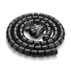 Kabelių tvarkyklė UGREEN Spiral Black – spiralinis kabelių apvyniojimas, 1 vnt.