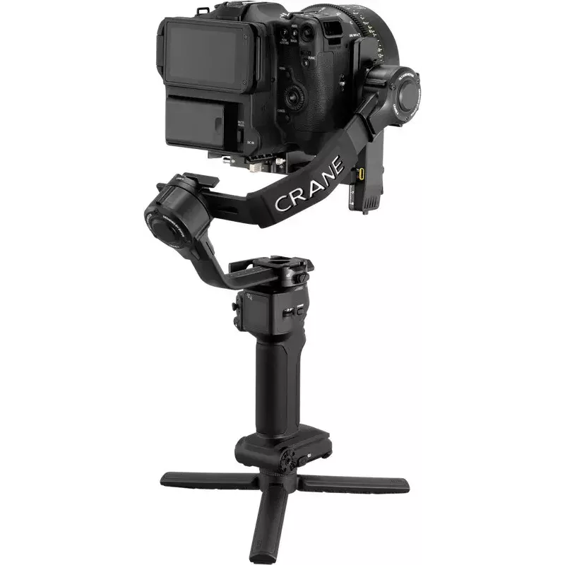 Gimbal Zhiyun Crane 4 3 ašių stabilizatorius iki 10 val. baterijos veikimo laiko