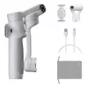 Gimbal Insta360 Flow 2 Standard Bundle – 3 ašių išmaniojo telefono stabilizatorius, sulankstomas, 1100 mAh baterija, pilkai akmeninė spalva