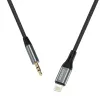DUDAO garso laidas Lightning – mini lizdas 3,5 mm 1 m pilkas L11PRO