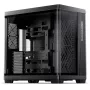 PC korpusas Jonsbo TK-4 Midi-Tower ATX su grūdinto stiklo šonine plokšte, juodas