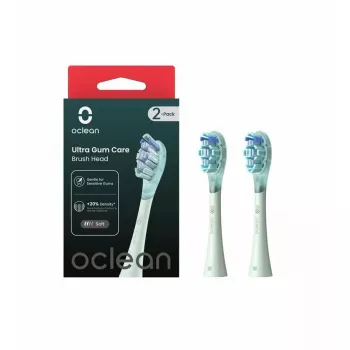 Šepetėlių galvutės Oclean UG01 2 vnt. Žalia itin minkšti