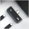 USB-C adapteris Rokid UNB23010 — 2x USB-C prievadai, juodas