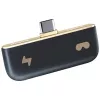 USB-C adapteris Rokid UNB23010 — 2x USB-C prievadai, juodas