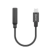 Laidas mobiliajam telefonui BOYA BY-K3 Juodas 3.5mm Lightning
