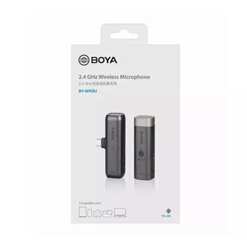 Belaidis mikrofonas telefonui BOYA BY-WM3U