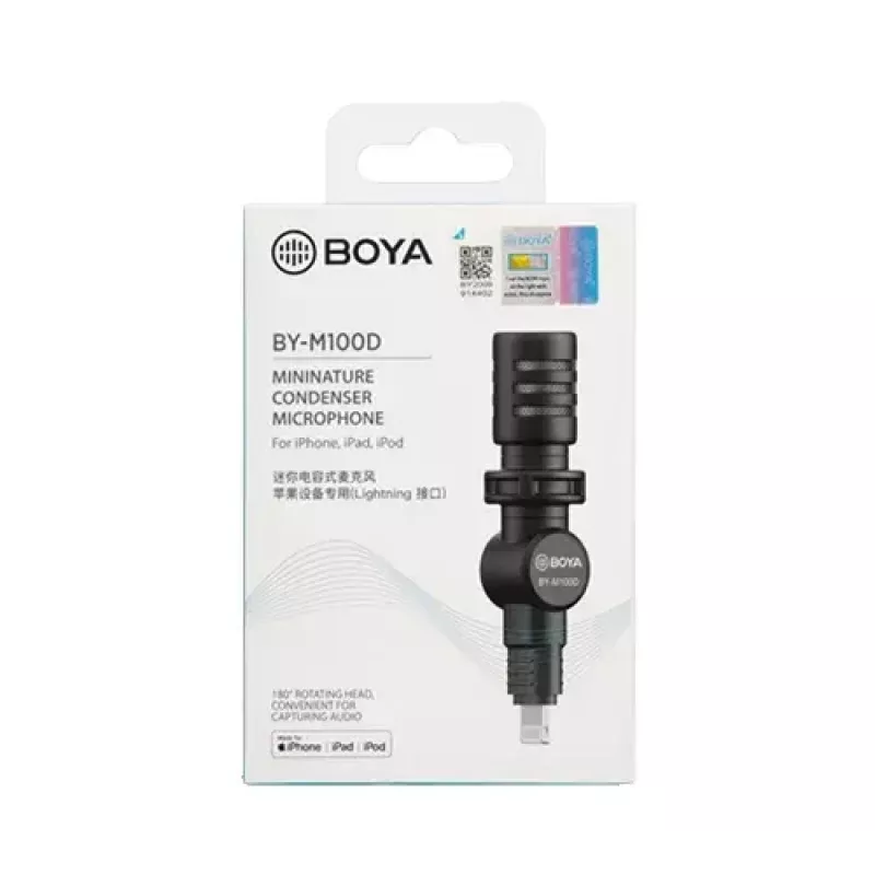 Mikrofonas išmaniajam telefonui BOYA BY-M100D