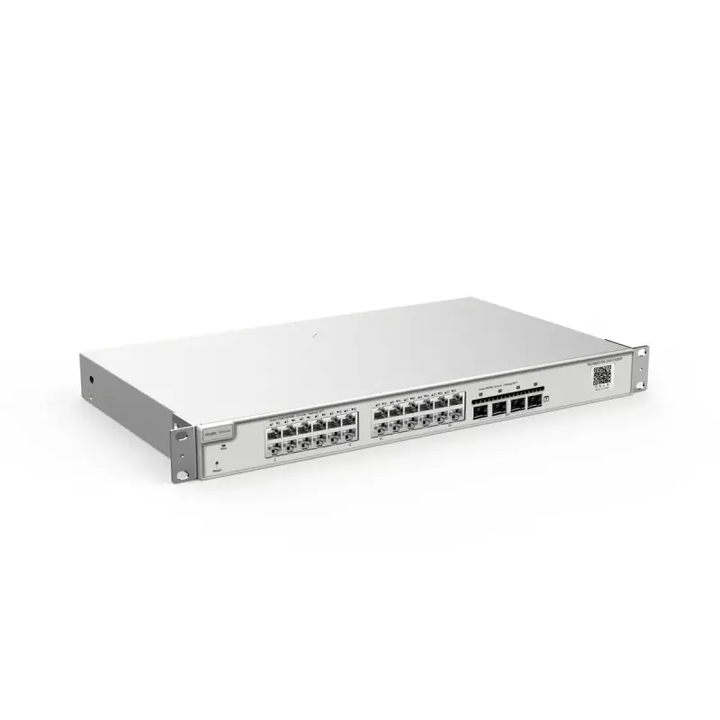 Valdomas jungiklis Ruijie Networks RG-NBS5100-24GT4SFP-P L3 24 prievadai Gigabit Ethernet