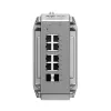 Valdomas L2 tinklo jungiklis Ruijie RG-NIS3100-8GT2SFP-HP — 8× Gigabit RJ-45, 2× SFP, PoE, 12–56V DC, 20 Gbit/s, 8000 MAC, Pilka