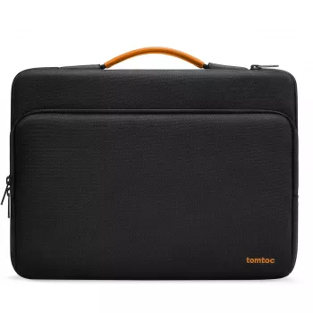 Tomtoc Defender-A14 Premium portfelis 16 colių nešiojamiesiems kompiuteriams, juodas