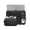 Tomtoc TOM-A13-C12D apsauginis dėklas 13 colių MacBook Pro/Air – juodas