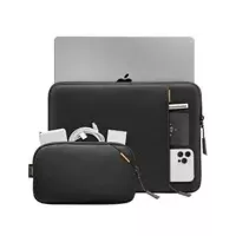 Tomtoc TOM-A13-C12D apsauginis dėklas 13 colių MacBook Pro/Air – juodas