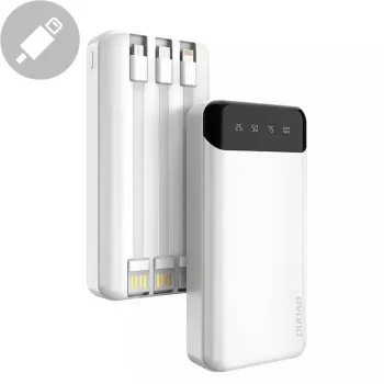 Nešiojamas Powerbankas Dudao K6Pro+ 20000mAh USB Type-C + micro USB + Lightning