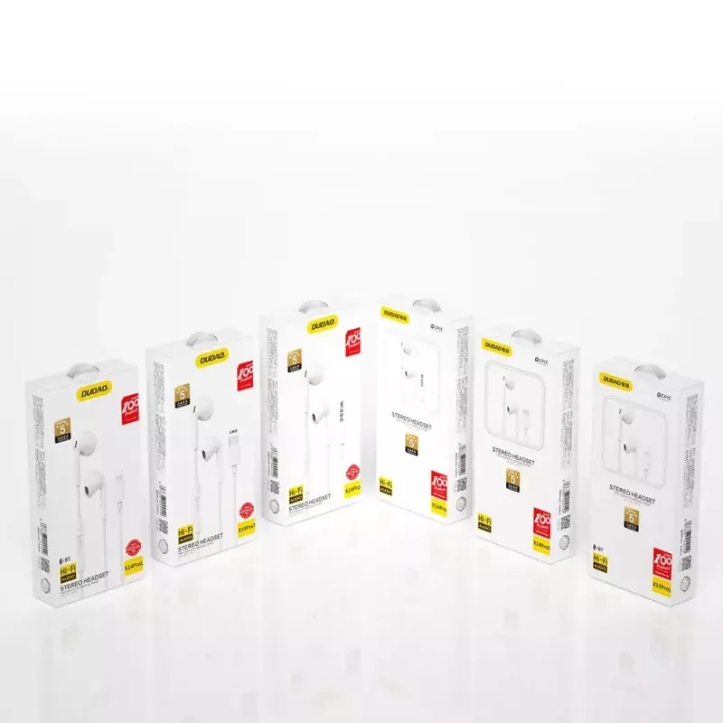 Ausinės į ausis Dudao X14PROL-W1 su Lightning jungtimi