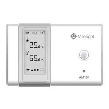 Vidaus aplinkos stebėjimo jutiklis Milesight AM104-868M LoRaWAN – temperatūra ir drėgmė