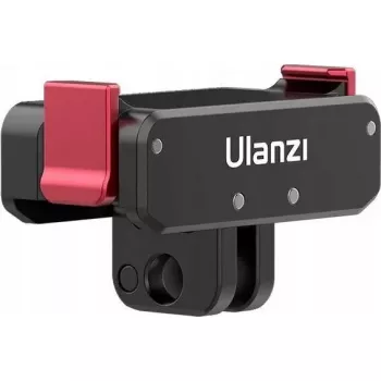Ulanzi magnetinis laikiklio adapteris su 1/4 colio sriegiu veiksmo kameroms – suderinamas su GoPro ir DJI Action 3