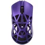 WLMouse Beast X Mini Pro Solid Sides žaidimų pelė su Omron optiniais jungikliais, violetinė
