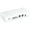KVM jungiklis Trendnet TK-204UK 2 prievadų DVI USB su garso komplektu
