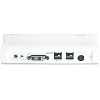 KVM jungiklis Trendnet TK-204UK 2 prievadų DVI USB su garso komplektu