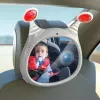 Benbat OLY pilkas automobilinis veidrodėlis kūdikiams, montuojamas ant galvos atramos